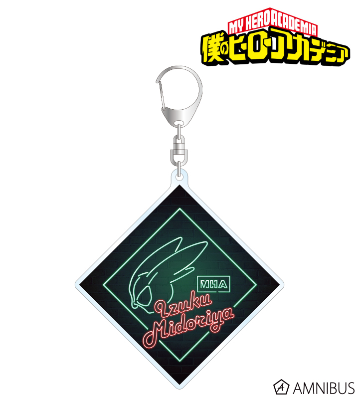 緑谷出久 Ani-Neon BIGアクリルキーホルダー