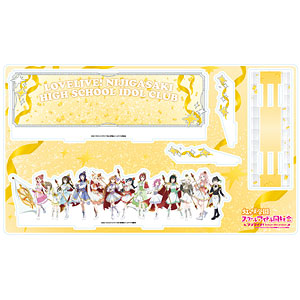 プレミアム アクリルジオラマプレート「ラブライブ！虹ヶ咲学園スクールアイドル同好会」03/整列デザイン パレード(描き下ろし)