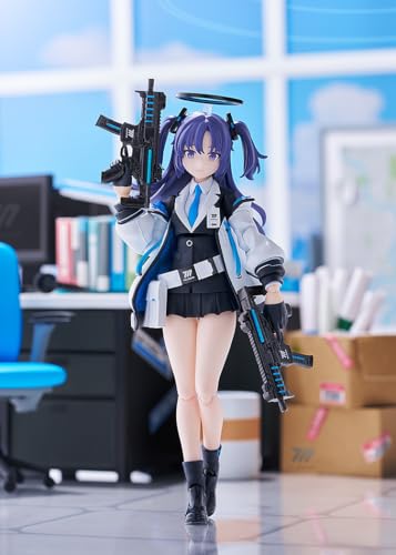 マックスファクトリー ブルーアーカイブ -Blue Archive- figma 早瀬ユウカ プラスチック製 塗装済み可動フィギュア ノンスケール 専用台座付属 全高約145mm 再販