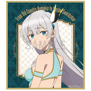 片田舎のおっさん、剣聖になる ミニ色紙 アリューシア・シトラス ドレスコーデver