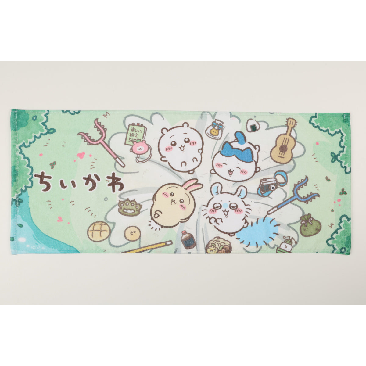 ちいかわ アニメ『ちいかわ』 フェイスタオル(キービジュアル)