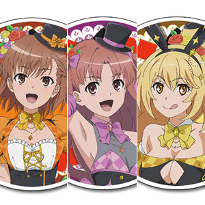 とある科学の超電磁砲T 描き下ろしスマホステッカーセット マジシャンver.