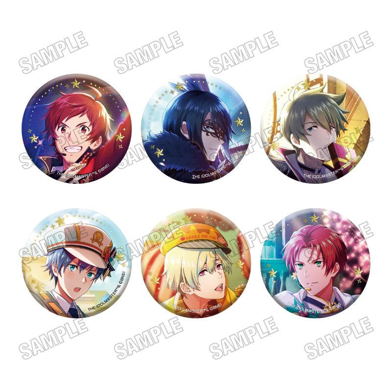 アイドルマスター SideM_缶バッジコレクション【vol.2】 【コンプリートBOX／6個入り】