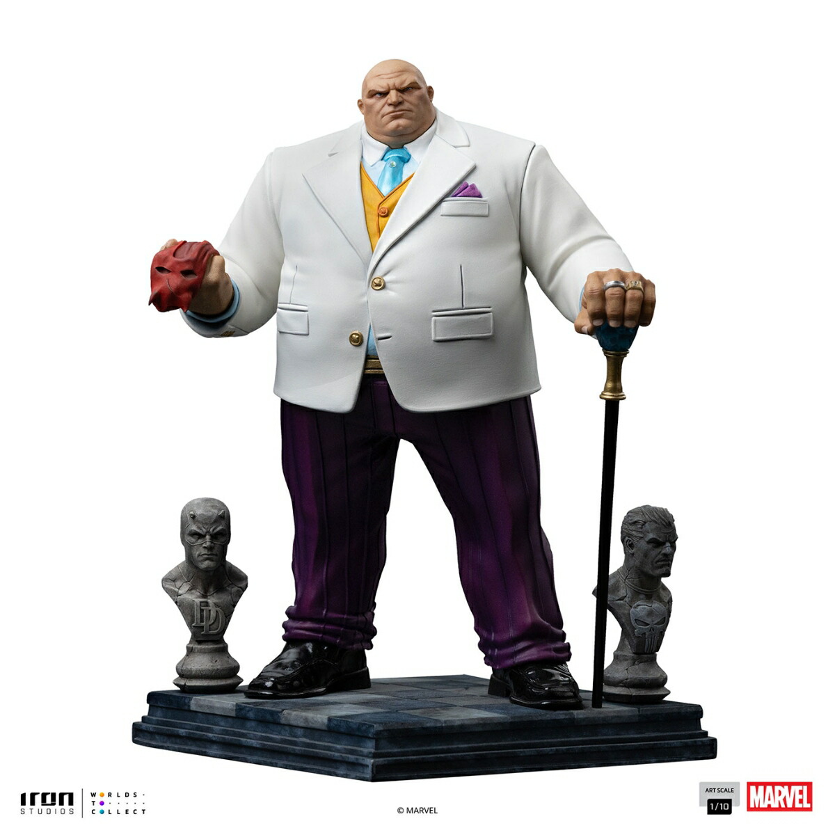 『マーベル』 【アイアン・スタジオ スタチュー】 「アートスケール」 1/10スケール キングピン［コミック］ (フィギュア)