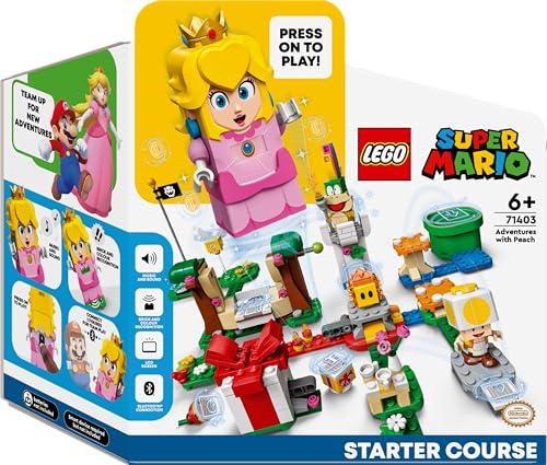 レゴ(LEGO) スーパーマリオ レゴ ピーチ と ぼうけんのはじまり 〜 スターターセット 誕生日プレゼント 71403 おもちゃ ブロック プレゼント テレビゲーム 男の子 女の子 6歳以上