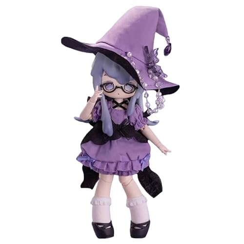 【BJDスタイル】百葉窗ドールシリーズ 1/12スケール 可動フィギュア PVC&ABS製 関節可動 塗装済み 組み立て不要 女の子向け おもちゃ ルームデコレーション ギフト礼物 (小天使) (肖卡) [並行輸入品]