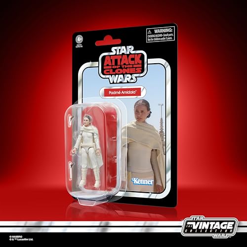 ハズブロ（Hasbro）スター・ウォーズ STAR WARS ヴィンテージコレクション スター・ウォーズ エピソード2/クローンの攻撃 パドメ・アミダラ プレミアム 3.75 インチ コレクション用アクションフィギュア G2612 正規品