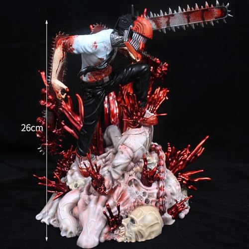 Toriba チェンソーマンのフィギュア、ボックスセット、アニメモデル、コレクターアイテム、デスクトップ装飾品、組み立て品。 [並行輸入品]