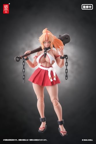 蝸之殼Snail Shell(スネイルシェル) RPGEX-08 鬼巫女 次女・紅葉 1/12スケール 約169mm PVC&ABS&POM&布製 塗装済み完成品アクションフィギュア