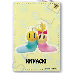 「ニャッキ！」 パスケース デザインC