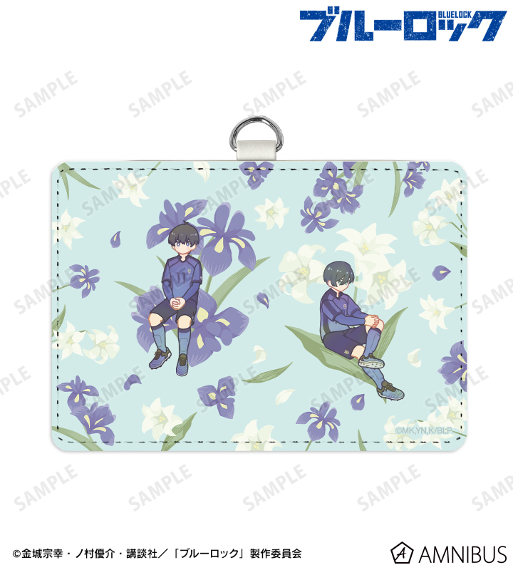 潔 世一&糸師 凛 Botania ネックストラップ付きパスケース