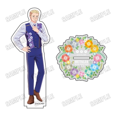 【グッズ-スタンドポップ】アニメ「ヘタリア World★Stars」 描き下ろしBIGアクリルスタンド【フラワーパレードver.】②ドイツ【再販】