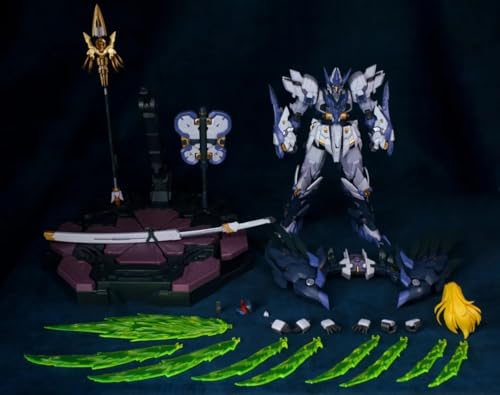 LEBOO 銘匠伝 x SUNDAY HOBBY 天狗判官 義経 機甲 色分け済みプラモデル 組み立てキット