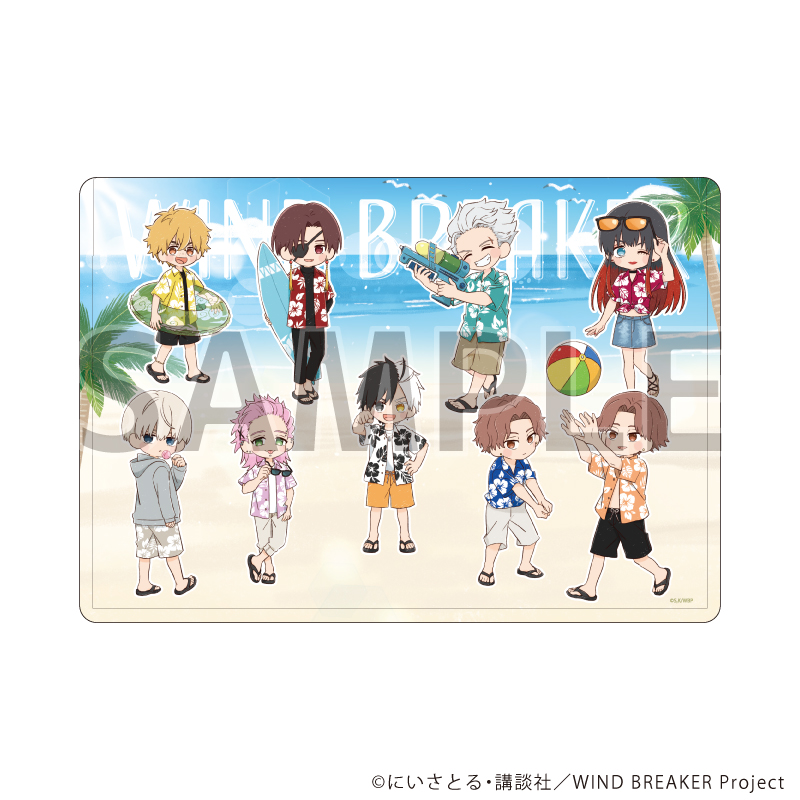 WIND BREAKER_キャラクリアケース03/海遊びver.(グラフアートイラスト)