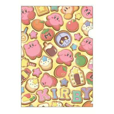 【グッズ-クリアファイル】星のカービィ クリアファイル アイシングクッキー【再販】