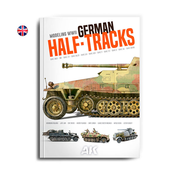 書籍 WW2ドイツ軍ハーフトラックモデリング (書籍)[AKインタラクティブ]《０９月仮予約》