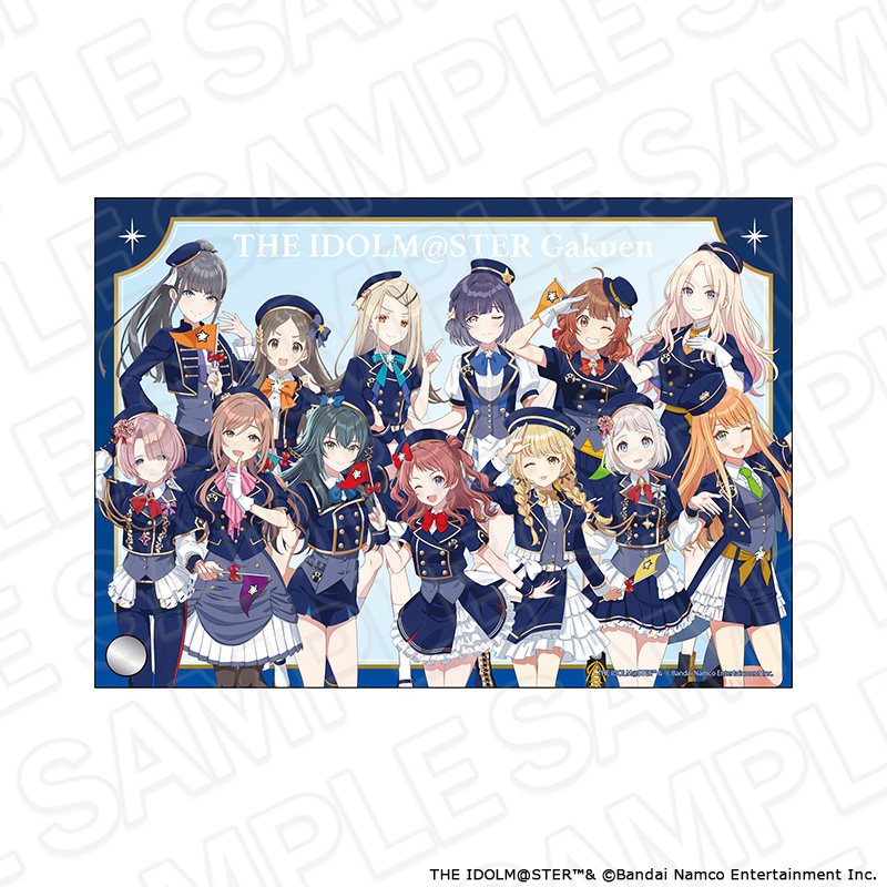 学園アイドルマスター_ミニアクリルアート 遊園地 ver.