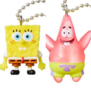 スポンジ・ボブ マスコット＆グミ 12個入りBOX (食玩)