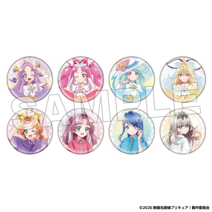 「1月中旬頃以降発送」映画名探偵プリキュア! トレーディング缶バッジ