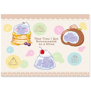 転生したらスライムだった件 ぷちちょこブランケット カフェごはんver.