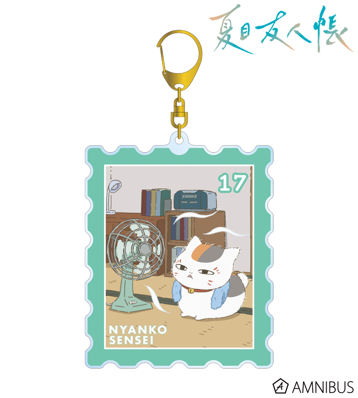 描き下ろしイラスト 17時のニャンコ先生 ニャンコ先生の1日ver. BIGアクリルキーホルダー