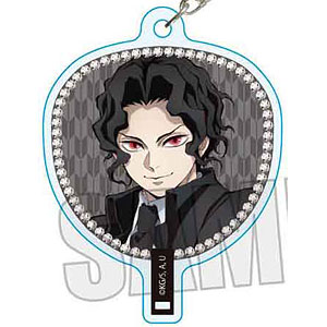 アニメ「鬼滅の刃」 うちわ風キーホルダー 鬼舞辻無惨(無限城編ver.)