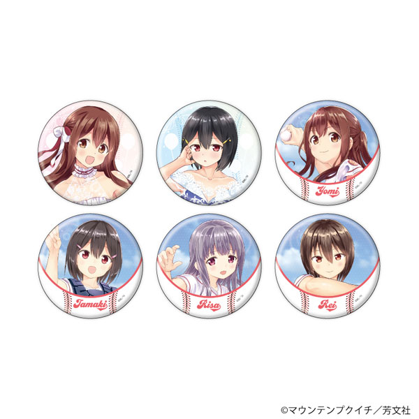 缶バッジ「球詠」01/A 公式&描き下ろしイラスト 6個入りBOX