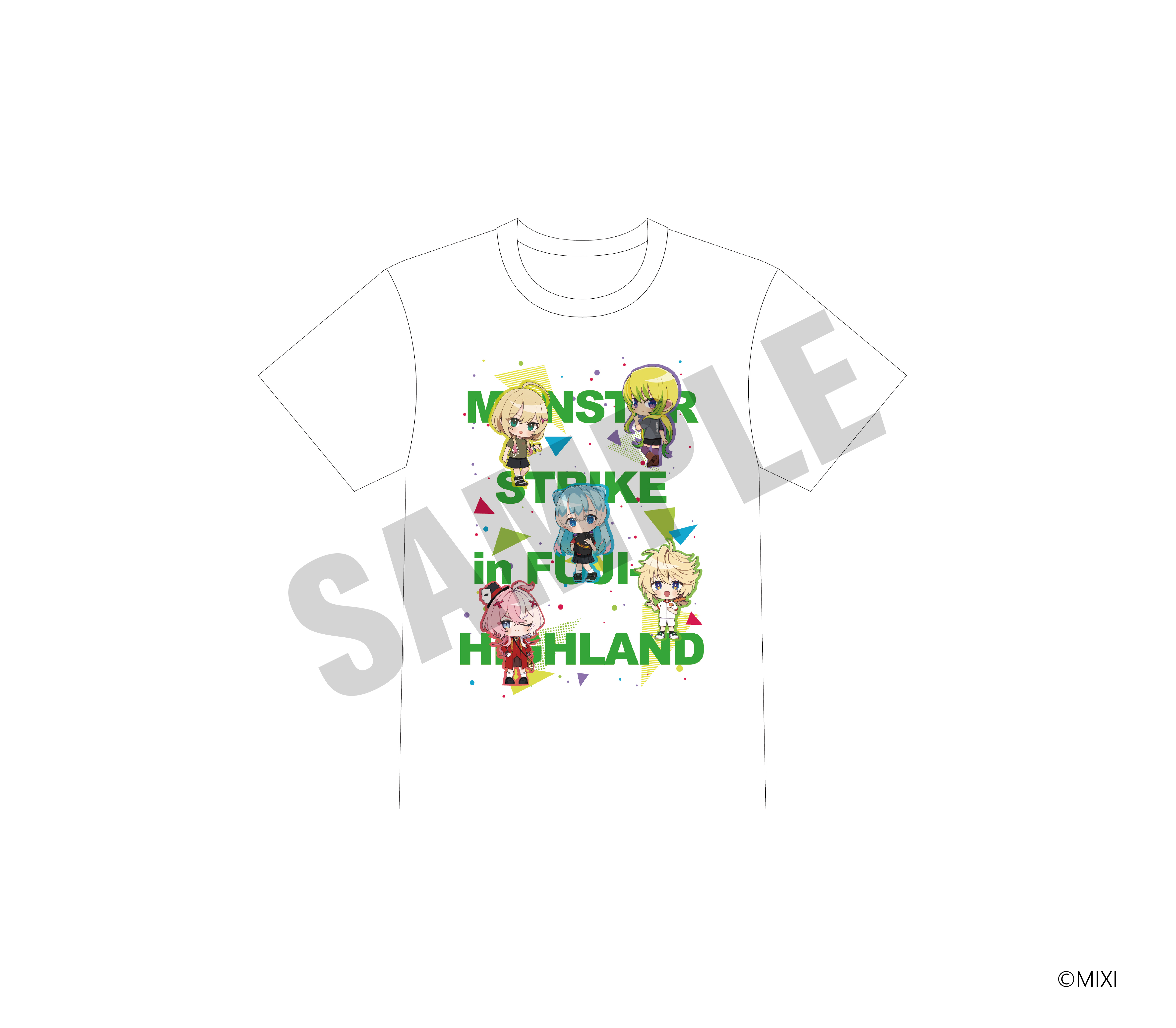 モンスターストライク_Tシャツ 富士急ハイランドver. 白