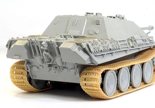 プラッツ ドラゴン 1/35 WW2 ドイツ 重駆逐戦車 ヤークトパンターAusf.G1初期生産型 ツィンメリットコーティング仕様 マジックトラック/アルミ砲身/3Dプリントマズルブレーキ付属 プラモデル DR6494UG