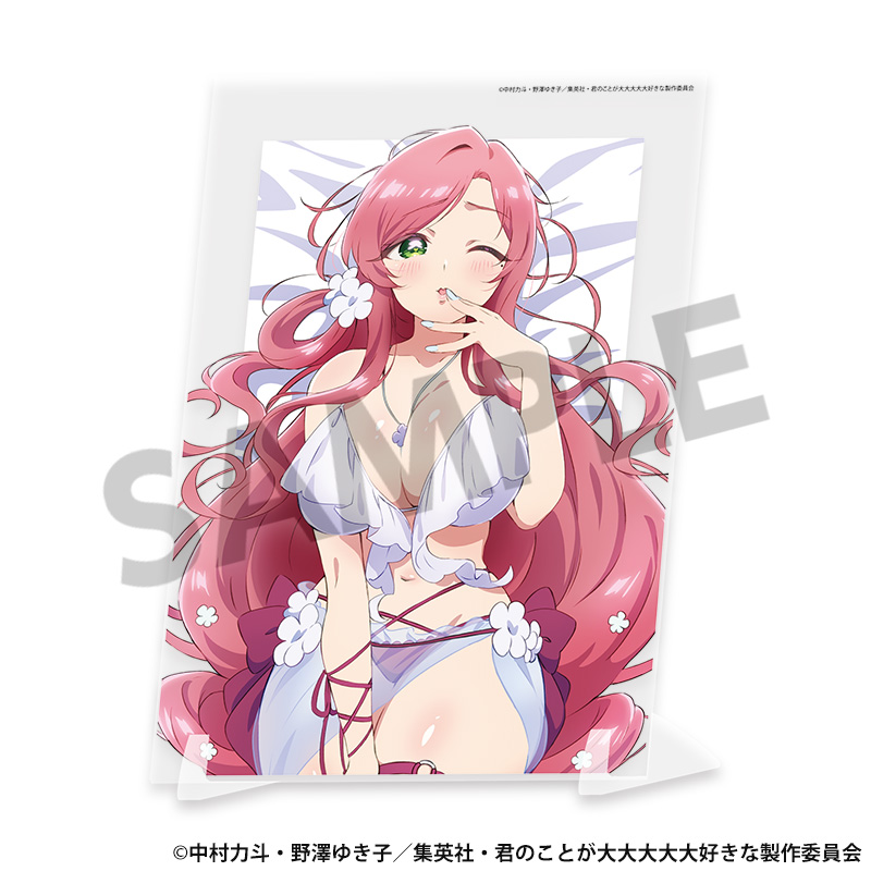 君のことが大大大大大好きな100人の彼女_描き下ろしビジュアルアクリルプレート 花園羽々里 A
