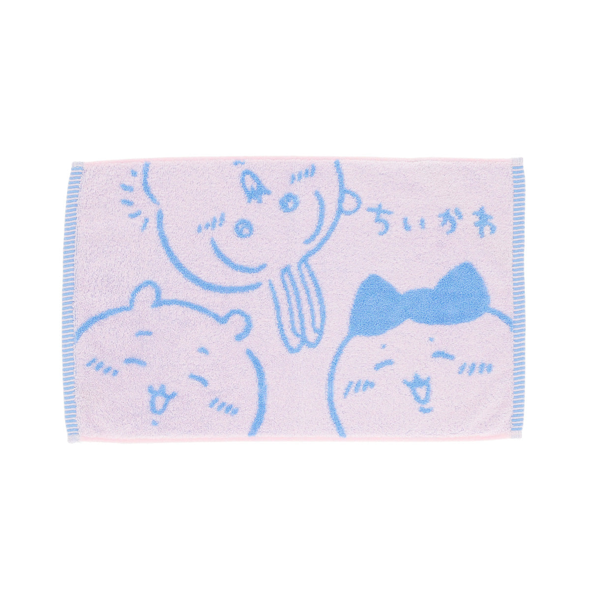 ちいかわ ミニタオル バスマット(ちいかわピンク)