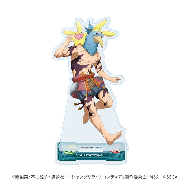 アクリルスタンド「TVアニメ『シャングリラ・フロンティア』×『ぷよぷよ』」01/サンラク＆カーバンクル衣装(描き下ろしイラスト)