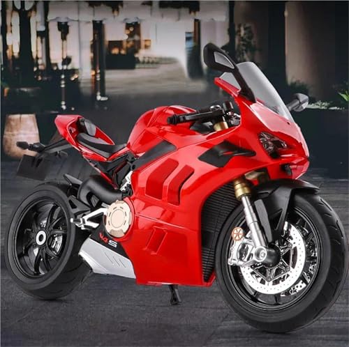模型玩具 シミュレーション合金 1/9スケール に適合するドゥカティ パニガーレV4S レーシングバイクモデル ダイキャスト合金製 バイク おもちゃ コレクション ミニチュア ボアチュール ホームデコレーション