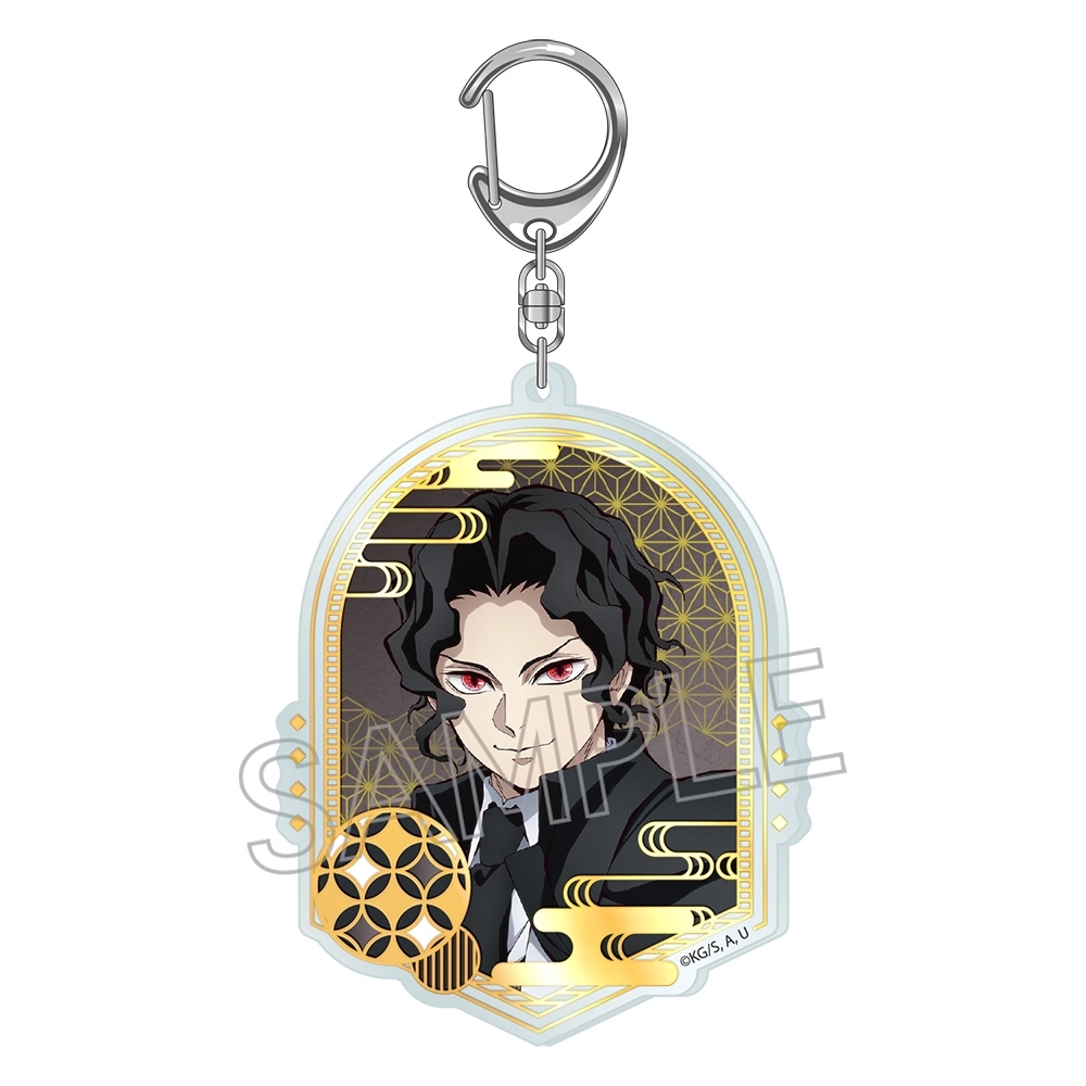 【予約2025年12月】鬼滅の刃 箔押しアクリルキーホルダー 鬼舞辻無惨 ツインクル