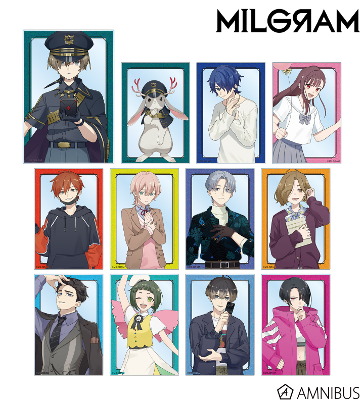 描き下ろしイラスト 第一審MV衣装ver. トレーディングアクリルカード