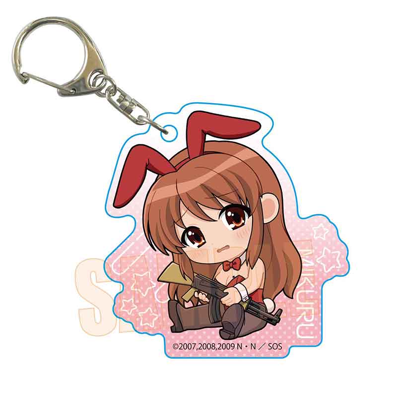 涼宮ハルヒの憂鬱_ぎゅぎゅっとアクリルキーホルダー 朝比奈 みくるB