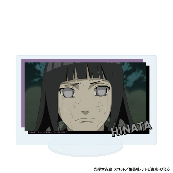 アクリルスタンド「NARUTO-ナルト- 疾風伝」82/日向ヒナタ(場面写イラスト)[A3]《０８月予約》