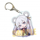 【グッズ-キーホルダー】超かぐや姫！ ぎゅぎゅっとアクリルキーホルダー 月見 ヤチヨ【再販】
