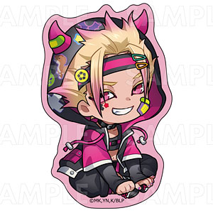 TVアニメ『ブルーロック』でびデコパーカー ちびキャラver. ダイカットステッカー 士道龍聖