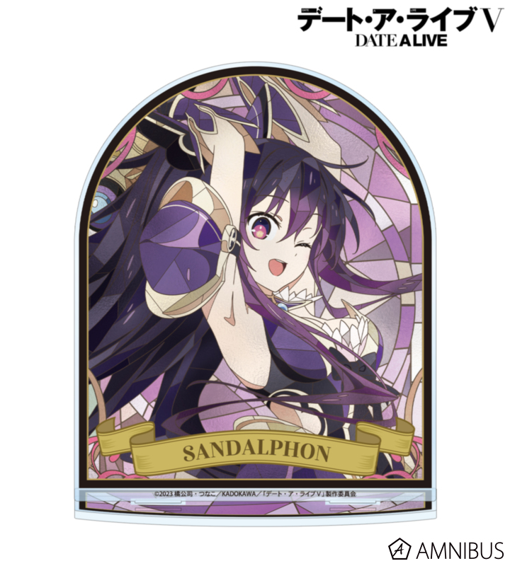 夜刀神十香 Aure Glass BIGアクリルスタンド