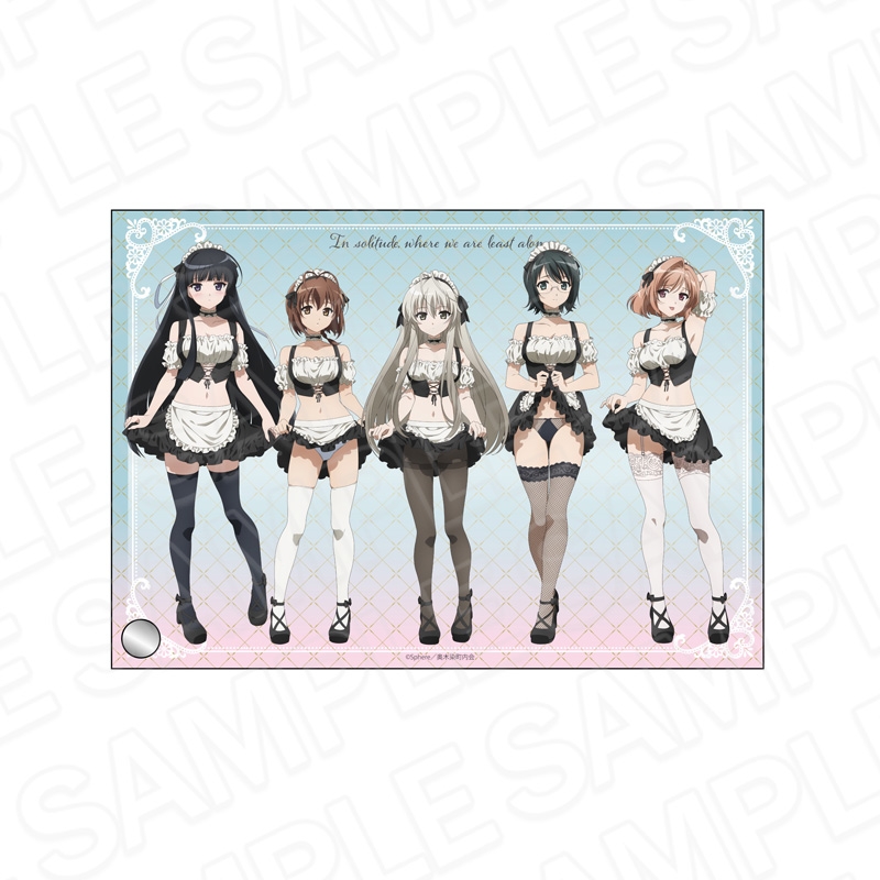 ヨスガノソラ ミニアクリルアート たくし上げメイド ver.