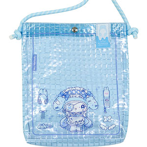 マイメロディ＆クロミ マイメロディ DOLLY MIX水色天使デザイン クリアサコッシュ