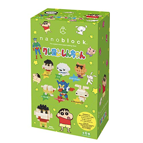 カワダ(Kawada) ナノブロック ミニナノ クレヨンしんちゃん NBMC_06S 1BOX = 6個入り、全6種類