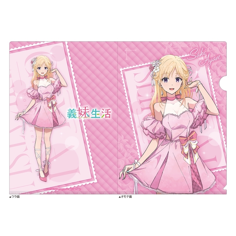 義妹生活 描き下ろしクリアファイル(綾瀬沙季/パーティドレス)
