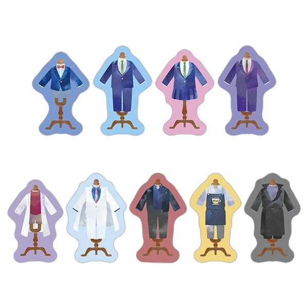 【予約2026年03月】名探偵コナン フレークステッカー ムービック