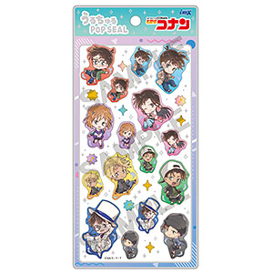 【グッズ-ステッカー】名探偵コナン うるちゅるPOP SEAL ぴょんキャラ
