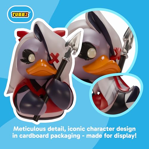 TUBBZ ボックス版:ハズビン ホテル - Vaggie Cosplay Rubber Duck ビニールフィギュア – ヘラヴァースファンのための公式コレクタブル。