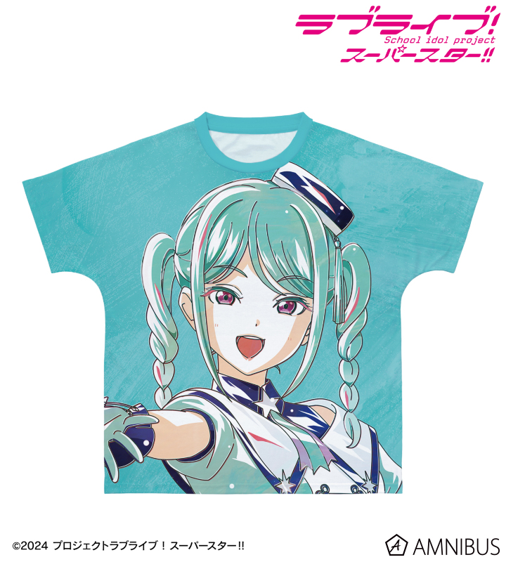 描き下ろし 鬼塚冬毬 スーパースター!!ver. Ani-Art フルグラフィックTシャツ