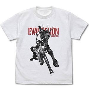 EVANGELION エヴァンゲリオン新2号機α Tシャツ/WHITE-L
