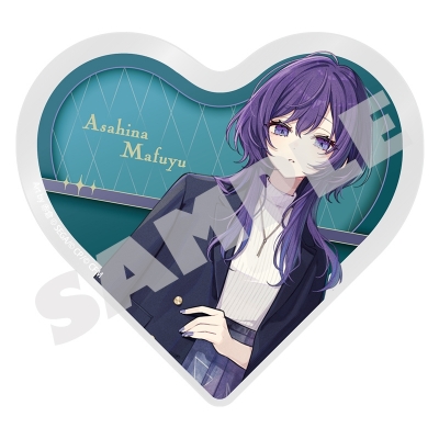 【グッズ-置きもの】プロジェクトセカイ カラフルステージ！ feat. 初音ミク ハート型アクリルブロック 朝比奈 まふゆ